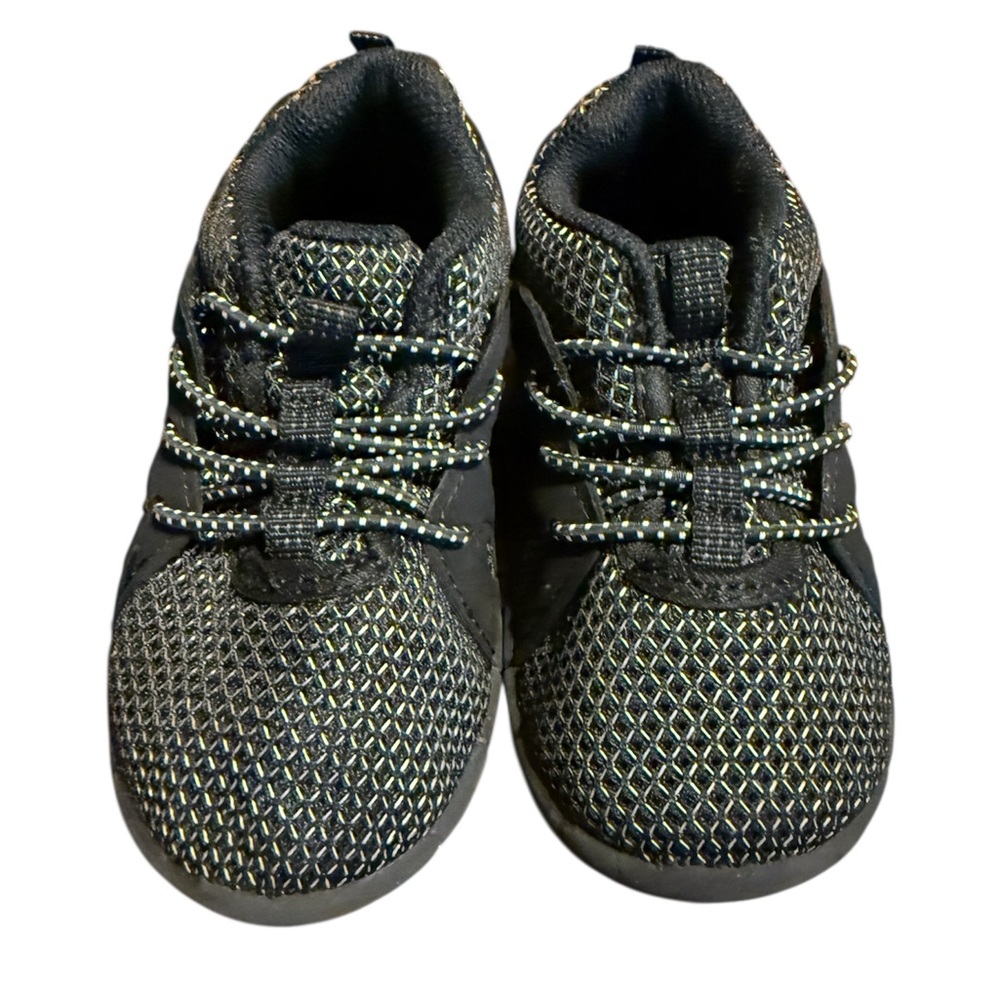 OshKosh B'gosh Black and Gold Kids Sneakers